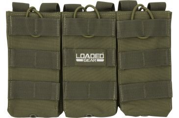 Image of Loaded Gear CX-200 Triple Magazine Pouch,9.5 x1x8.5in,OD Green BI12276