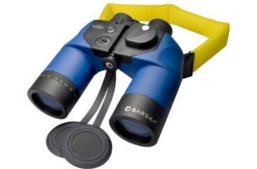 Image of Barska Deep Sea 7x50mm Porro Prism Compass Rangefinder Binoculars, Blue, AB10160