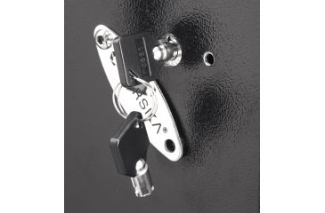 Image of Barska Digital Keypad Rifle Safe, 4.33 Cubic Ft, 3 Solid Steel Deadbolts, Black, Large AX13100