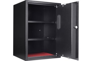 Image of Barska Digital Keypad Safe, 1.45 Cubic Ft, 3 Solid Steel Locking Bolts, Black, Large AX13098