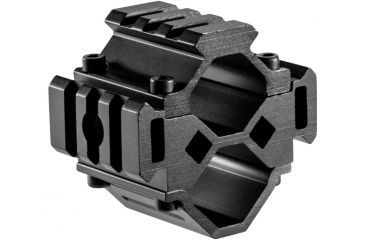 Image of Barska Tri-Rail Shotgun Barrel Mount with 3 Sections, Black? AW12008