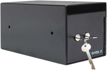 Image of Barska Dual Key Depository Safe, Drop Slot, Black, Small, AX13708