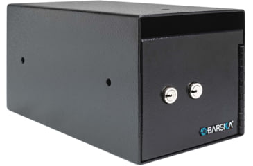 Image of Barska Dual Key Depository Safe, Drop Slot, Black, Small, AX13708