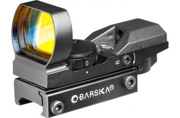 Image of Barska Electro Sight Multi Reticle Red Dot Sight, Black w/7-Position Rheostat AC10632