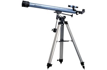 Image of Barska Enthusiast 90060, 675 Power Refracting Telescope - 900mm x 60mm Equatorial Mount Telescope w/ Tripod - AE10098