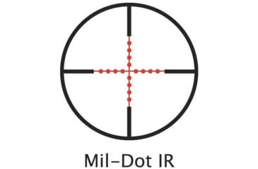 Image of Barska ETR 6-24x60mm Mil Dot IR SWAT Matte Black Waterproof Rifle Scope