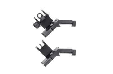 Image of Barska Flip-Up 45 Degree Offset Sight Set, Black, Medium, AW13260