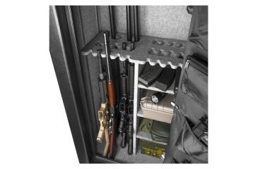 Image of Barska FV-2000 Fire Safe 30-Rifle Vault, L x W x H- 28 in. x 20 in. x 59.06 in. Outer Size, 193866