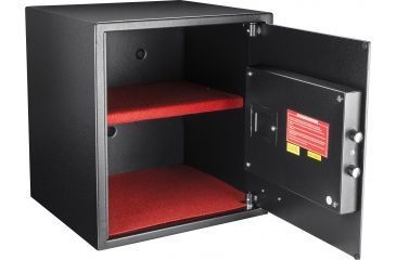 Image of Barska HQ600 Large Biometric Keypad Safe,Black AX12842