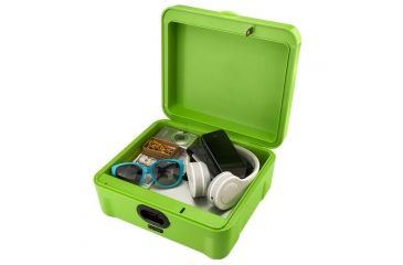 Image of Barska iBox Portable Dual Access Biometric Secure Storage Device,10.25x8x5in AX12458