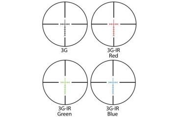 Image of Barska Illuminated Red/Green/Blue 3G IR Reticle