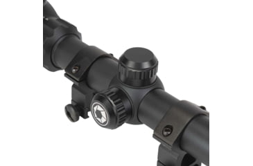 Image of Barska IR Dot Varmint Rifle Scope, 4-16x40mm AO, 25.4 mm Tube, Green/Red Mil Dot Reticle, Matte, Black, Small, AC13568