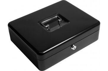 Image of Barska Key Lock Cash Box &amp; Removable Coin Tray CB11790