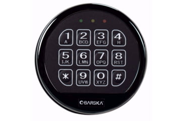 Image of Barska Keypad Fireproof Jewelry Safe, 1.91 Cu. Ft., White, AX13616