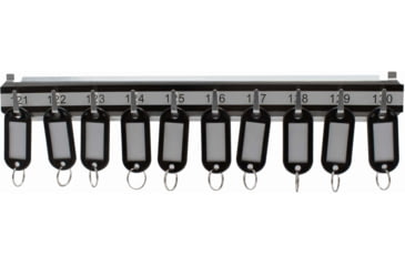 Image of Barska Labeled Key Shelves w/ 101-200 Numbered Hooks for Key Cabinets, Multi, Medium, AF13684