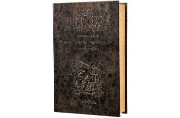 Image of Barska Large Antique Book Safe with Key Lock, Brown CB11992