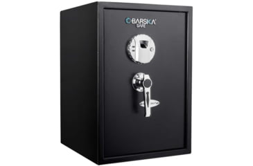 Image of Barska Large Biometric Fingerprint Scanner Safe, 14in x 13in x 19.75in Exterior AX11650