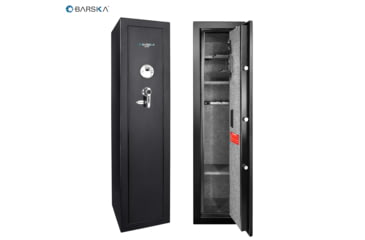 Image of Barska Large Biometric Rifle Safe, Black AX11898