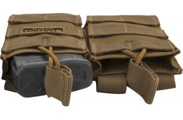 Image of Barska Loaded Gear CX-850 Double Magazine Pouch,Flat Dark Earth BI13002