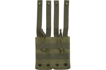 Image of Barska Loaded Gear CX-850 Double Magazine Pouch,OD Green BI13004