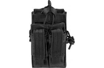 Image of Barska Loaded Gear CX-950 Dual Stacked Rifle and Handgun Mag Pouch,Black BI13012