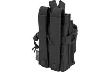 Image of Barska Loaded Gear CX-950 Dual Stacked Rifle and Handgun Mag Pouch,Black BI13012