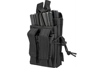 Image of Barska Loaded Gear CX-950 Dual Stacked Rifle and Handgun Mag Pouch,Black BI13012