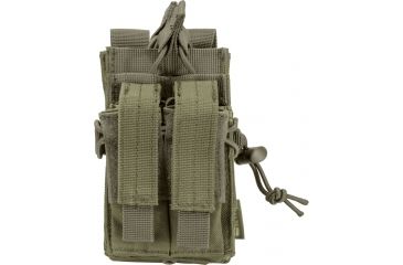 Image of Barska Loaded Gear CX-950 Dual Stacked Rifle and Handgun Mag Pouch,OD Green BI13016