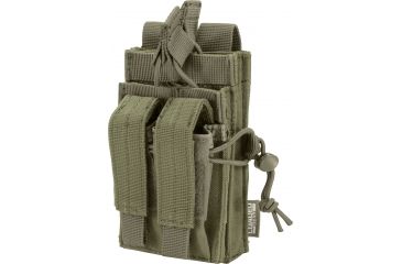 Image of Barska Loaded Gear CX-950 Dual Stacked Rifle and Handgun Mag Pouch,OD Green BI13016