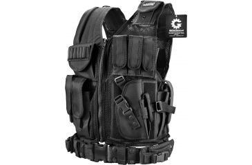 Image of Loaded Gear VX-200 Tactical Vest, Black BI12018