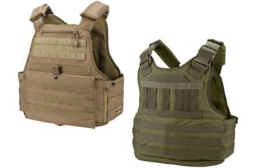 Image of Barska Loaded Gear VX-500 MOLLE Plate Carrier Tactical Vest