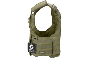 Image of Barska Loaded Gear VX-500 MOLLE Plate Carrier Tactical Vest,OD Green BI12290