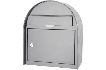 Image of Barska Locking Wall Mount Mailbox, White, Large CB13254