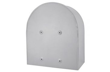 Image of Barska Locking Wall Mount Mailbox, White, Large, CB13254