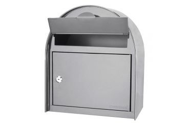 Image of Barska Locking Wall Mount Mailbox, White, Large, CB13254