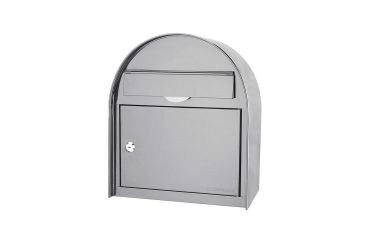Image of Barska Locking Wall Mount Mailbox, White, Large, CB13254
