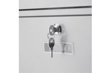 Image of Barska Locking Wall Mount Mailbox, White, Medium, CB13252