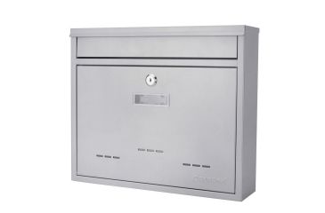 Image of Barska Locking Wall Mount Mailbox, White, Medium, CB13252