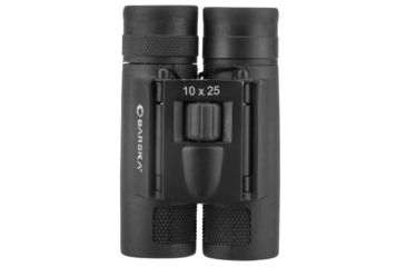 Image of Barska Lucid View Compact 10x25mm Roof Prism Binoculars, Black, Small, AB13275