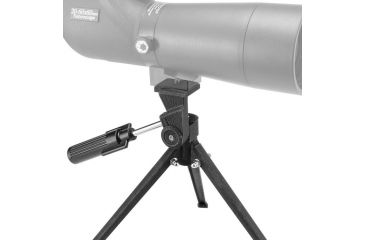 Image of Barska Metal Table Top Tripod, Standard 1/4-20 UNC Threading, No-Slip Rubber Feet,, Black AF12652