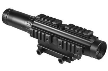 Image of Barska Multi-Rail Electro Sight Cross IR Reticle Rifle Scope, Black, 1-4x24 - AC11416