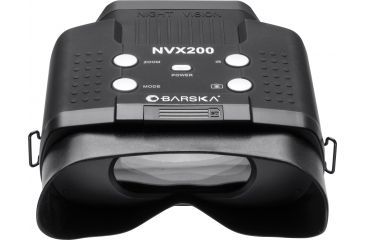 Image of Barska Night Vision NVX200 Infrared Illuminator Digital Binoculars, Black, Medium BQ12996