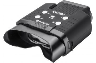 Image of Barska Night Vision NVX200 Infrared Illuminator Digital Binoculars, Black, Medium BQ12996