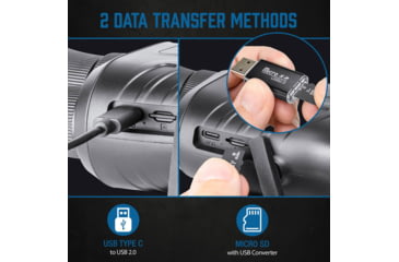 Image of Barska NV-1 6x25mm Night Vision Infrared Digital Monocular, Matte Black, BQ14070