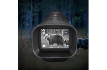 Image of Barska NV-1 6x25mm Night Vision Infrared Digital Monocular, Matte Black, BQ14070