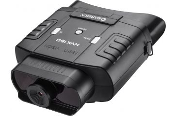 Image of Barska Night Vision NVX150 Infrared Illuminator Digital Binoculars, Black, Medium BQ12998
