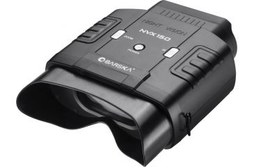 Image of Barska Night Vision NVX150 Infrared Illuminator Digital Binoculars, Black, Medium BQ12998