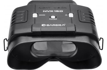 Image of Barska Night Vision NVX150 Infrared Illuminator Digital Binoculars, Black, Medium BQ12998
