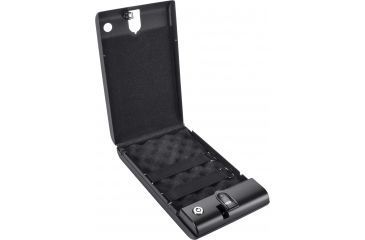 Image of Barska Portable Biometric Lock Box,Black CB12774