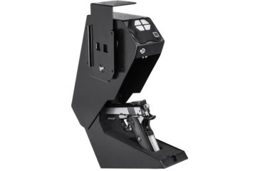 Image of Barska Quick Access Biometric Handgun Desk Safe, Black, Medium AX13092